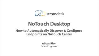 Automatically Discovery amp Configuration Endpoints on NoTouch Center [upl. by Orlan221]