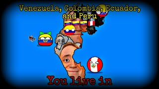 You live in Venezuela Colombia Ecuador and Peru Mr Incredible becoming cannyuncanny mapping [upl. by Eirrot881]