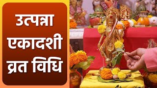 Utpanna Ekadashi 2022 Vrat Vidhi  उत्पन्ना एकादशी व्रत विधि।उत्पन्ना एकादशी व्रत कैसे करते है। [upl. by Sapers]