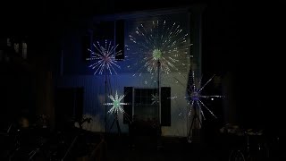 4th July Fireworks  Lights on Waverly 2024 [upl. by Kym955]