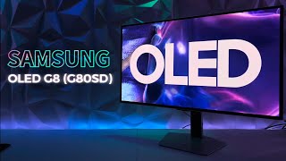 Next Gen Samsung OLED G8 G80SD 32quot 4K 240hz Unboxing amp First Impressions [upl. by Copland419]