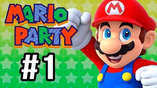 MARIO PARTY N64 1  GAMEPLAY DO INÍCIO [upl. by Fattal234]