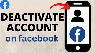 How to Deactivate Facebook Account  2023 [upl. by Yacano]