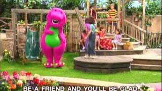 Barney  Being Friend  Friendship Song [upl. by Hoeg881]