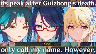 ARCHON WAR  XIAO amp XIANYUN Talk About GUIZHONG Cutscene Genshin Impact  Xiao Lumine  XiaoLumi [upl. by Ninazan]