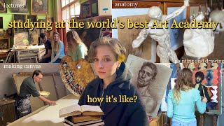 Studying at the world’s best Art Academy  how its likeRepin Academy VLOG 4K [upl. by Sitof]