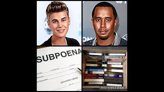 Justin Bieber Subpoenaed To Testify Against Diddy After Feds Raided His House amp Found 500 Tapes [upl. by Anifares]