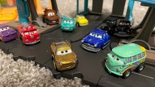 Disney Pixar Cars Mini Racer Varity 10Pack Review [upl. by Compton]