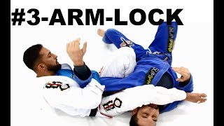 Jiu Jitsu  Três Arm Lock Fácil de Aplicar  three armlock easy to apply [upl. by Lletnuahs]