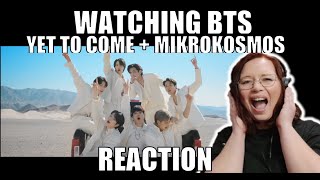 KPOP NEWBIE watching BTS Yet to Come amp Mikrokosmos for the FIRST TIME Reaction [upl. by Lee299]