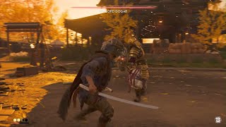 Ghost of Tsushima  WARLORD DOGAR Assassination  Liberate Ogawa Dojo [upl. by Ycniuqed597]