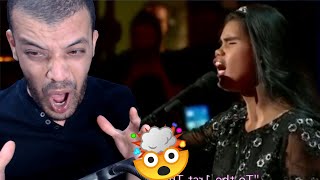 UNBELIBUBBLE Blind Filipina Aliennette during her audition on France Got Talent DZ REACTION [upl. by Duggan911]