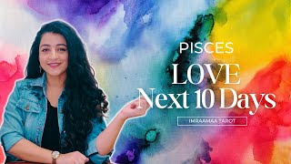 Pisces  LOVE  Next 10 Days horoscope hinditarot december [upl. by Lorak]