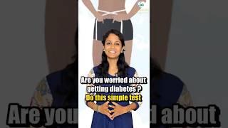 Are you worried about getting diabetes  Do this simple test [upl. by Baggett]