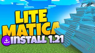 How To Download amp Install Litematica 121  Schematica for Minecraft [upl. by Gaylor683]