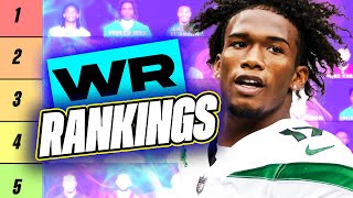 MUST USE Wide Receiver Rankings in 2024 Fantasy Football  Fantasy Football Draft Advice [upl. by Ordnazil]