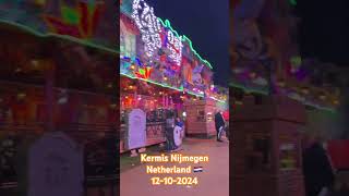 Kermis Nijmegen Netherland 🇳🇱 ความสุขของฉัน ความสุขของฉัน nijmegen netherlands [upl. by Koerner]