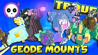 EVERY NEW FREE CRAFTABLE MOUNT COMING TO TROVE GEODE [upl. by Amick]