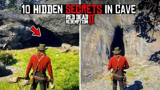 10 Hidden Secrets Players Missed Inside a Cave in Red Dead Redemption 2 [upl. by Ilat]