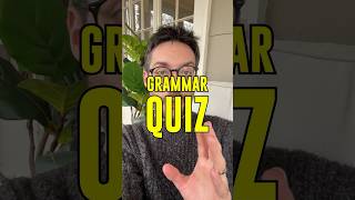 Grammar Quiz Ep 4 Which of these two sentences is correct grammar trivia quiz [upl. by Aridnere630]