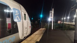 Spot en gare de Vernouillet Verneuil Transilien J TER Normandie [upl. by Zeugirdor832]