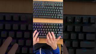 SteelSeries Apex Pro TKL vs Logitech G915 TKL gaming keyboard [upl. by Anayk229]