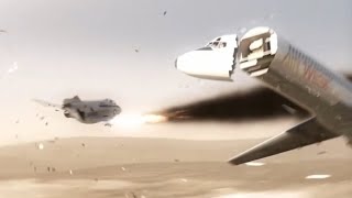 Hughes Airwest Flight 706  Crash Animation [upl. by Carilyn414]