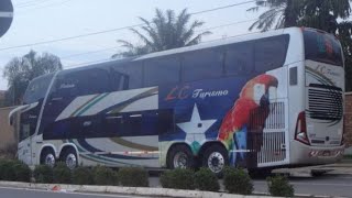 Ônibus rodoviárioLC turismo de Ariquemes RO [upl. by Lertram909]