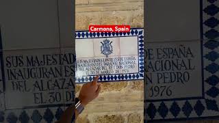 Translating Signs in Spain to English Parador de Carmona [upl. by Azrim134]