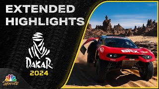 Stage 9  2024 Dakar Rally  EXTENDED HIGHLIGHTS  11624  Motorsports on NBC [upl. by Aillij]