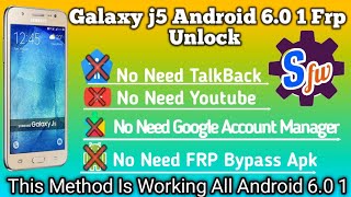 Galaxy J5 Android 60 1Frp In 1click Samfw ToolSamsung j500h frp bypass in 1clickfrpunlock [upl. by Ardnekan]