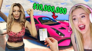 My Boyfriend Gave Me His Credit Card For 24 Hours In GTA 5 RP [upl. by Sidnal]