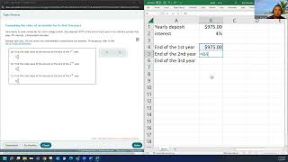 MAT144 Computing the value of an annuity for its first few years [upl. by Swaine654]