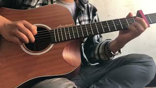 LIKE DAMN Kenny Lhendup guitar cover by Tashi Tshering [upl. by Nelhsa]