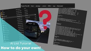 OMSI 2 AI List Turorial [upl. by Struve]