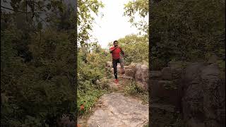 Mountain outdoor workout 💪fitness shorts motivation trending NssDeshi day2332 [upl. by Giraud816]