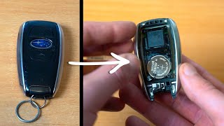 How to change your Subaru Key Fob Battery  DIY Replacement Guide [upl. by Atnima376]