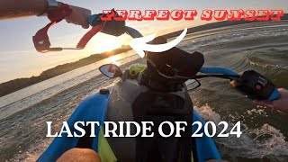 LAST JET SKI RIDE OF 2024 Yamaha Jet Blaster [upl. by Ynnad]