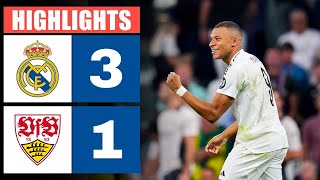 🔴 Resumen  Real Madrid vs Stuttgard 3  1  HIGHLIGHTS  Liga de Campeones de la UEFA 2425 [upl. by Ydissak78]