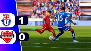 UNIVERSIDAD DE CHILE VENCE 1  0 A ÑUBLENSE POR LA FINAL  COPA CHILE  REY DEPORTIVO [upl. by Sherye]