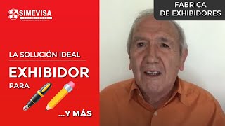 Organizador y exhibidor de plumas 🖊 lápices ✏ marcadores y plumones  Exhibe con SIMEVISA [upl. by Engedus]