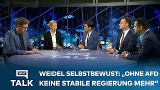 WELT TALK SPEZIAL Welche Folgen haben die Landtagswahlen in Sachsen und Thüringen für Deutschland [upl. by Madelin386]