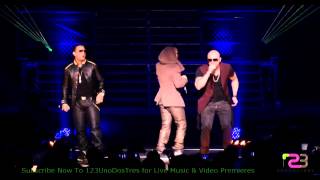 Wisin y Yandel Ft Daddy Yankee  Hipnotizame Live Coliseo [upl. by Aisela]