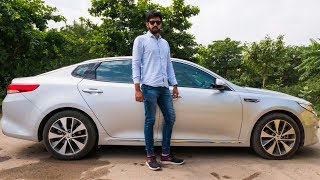 Kia Optima Review  Comfy amp Loaded Sedan  Faisal Khan [upl. by Puiia]