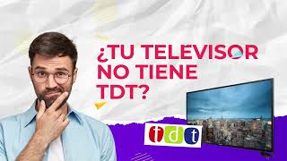 ¿Qué hacer si el televisor no tiene TDT y quieres eureka tu canal [upl. by Anyahc989]