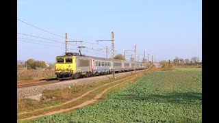 Video de trains à Meursault et Puligny Montrachet en Novembre 2017 [upl. by Trish256]