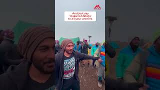 Summit Kilimanjaro with Hakuna Matata Vibes Join the Fun [upl. by Ahsuas]