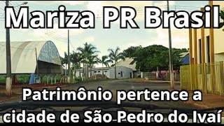 Patrimônio Mariza região central do estado do Paraná pertence ao município de São Pedro do Ivaí BR [upl. by Kong]