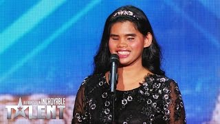 Aliènette  Frances Got Talent 2016  Week 2 [upl. by Orazal64]