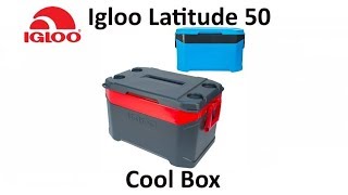 Igloo Latitude 50 Cool Box 47 Litre Camping Fishing UK [upl. by Samara]